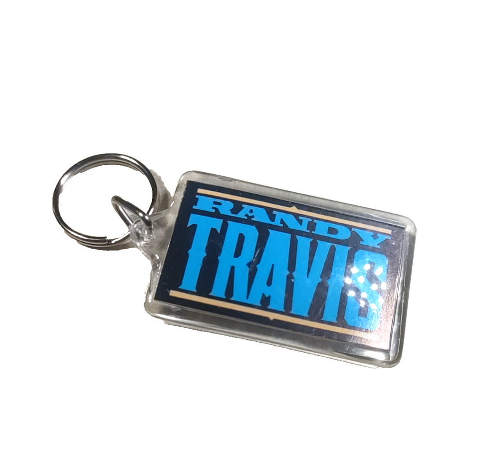Randy Travis Acrylic Keychain Country Music